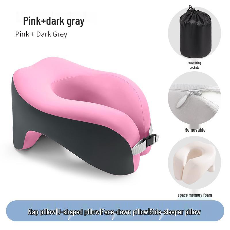 U-образная дорожная подушка из пены с эффектом памяти для поддержки шеи