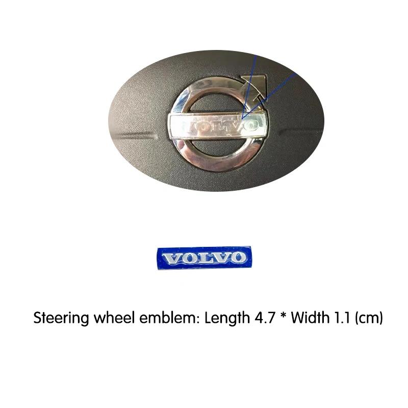 Для VOLVO XC60 S60 XC70 XC90 S40 V40 V60 Автомобильный Передний Знак Решетка Переднего Бампера Значок Наклейка Решетка Синий Значок Эмблемы Логотип Автомобильные Наклейки
