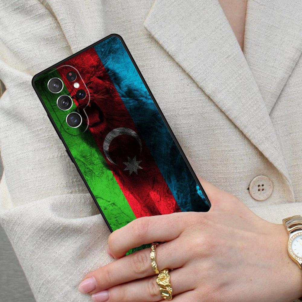 Чехол для телефона Азербайджан Бута Флаг для Samsung Galaxy S26 Ultra S25 S24 S23 S22 S21 S20 Note10