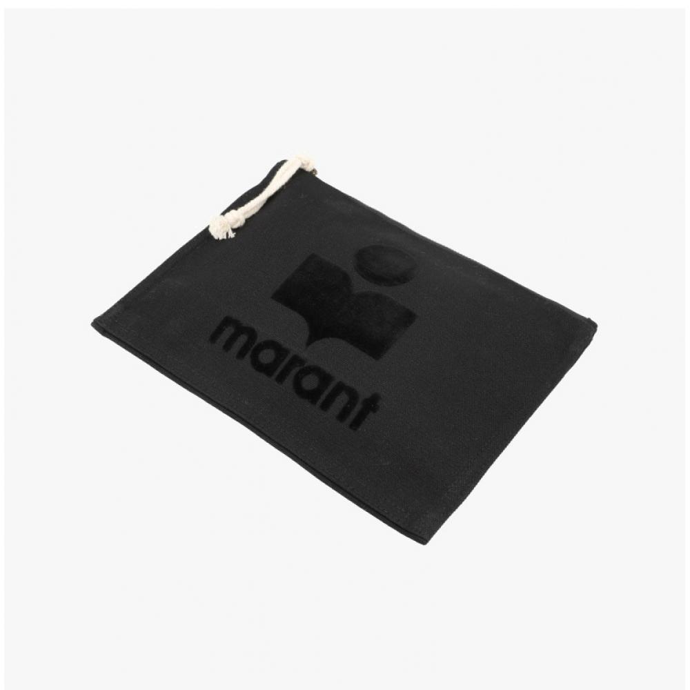 Isabel Marant Nettia Clutch Bag Po0046fa A1x18m 01bk