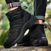 Новые мужские тактические ботинки, безопасные, противоскользящие, охотничьи ботинки, размер плюс, до щиколотки, мотоциклетные, мужские армейские ботинки, бренд, пустынные, для скалолазания, походные туфли