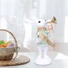 Scepter Trumpet Design Rabbit Statue Ornament Resin Crafts Animal Sculpture  Party Gifts