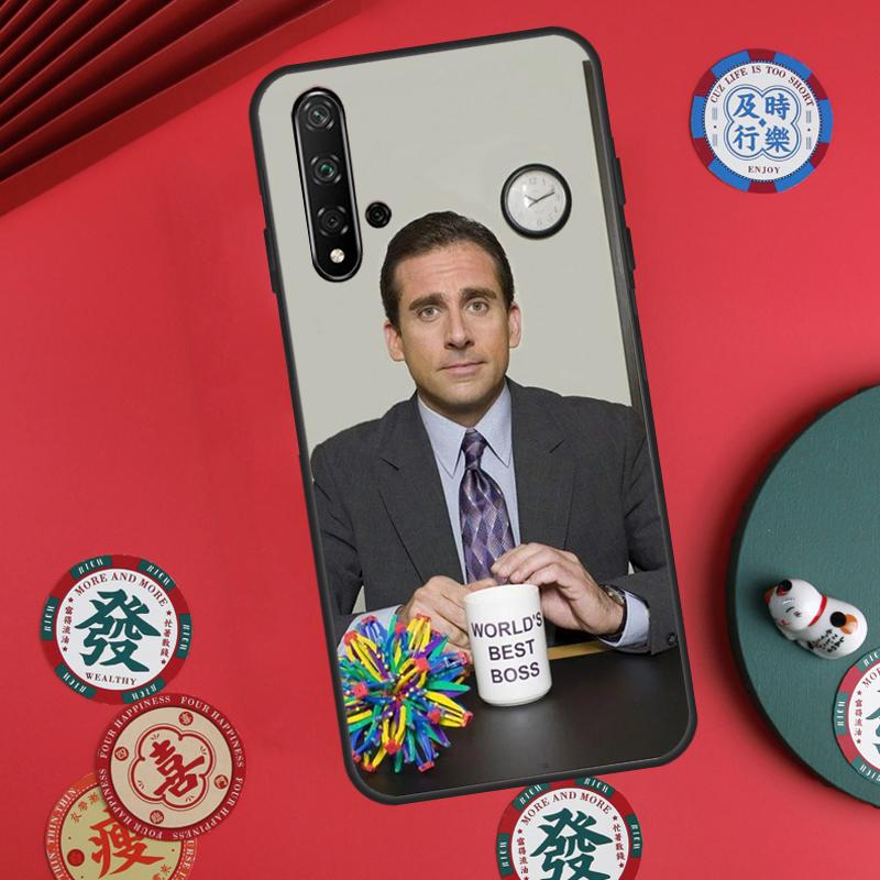 Michael Scott The Office For Huawei Nova 5T 9 10 SE 7i 8i 11i 12i Y73 Y72 Y61 Y91 Y60 Y70 Y90 P20 P30 P40 Lite Case