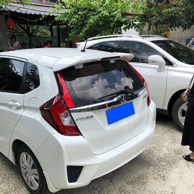 Для Honda Fit 2014-2020 Задний спойлер Без сверления RS Спойлер на крышу со светом GK5