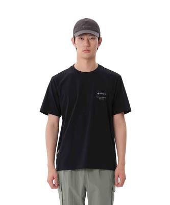 Snow Peak Футболка с коротким рукавом Aerocool W Patch, XL, Черная