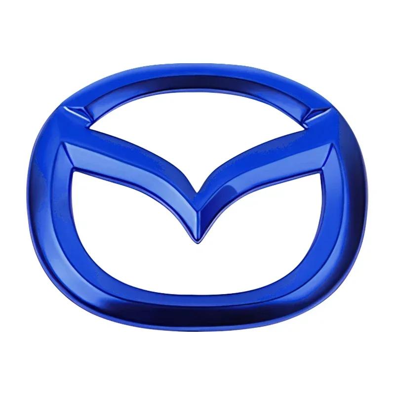Наклейка на руль автомобиля для Mazda 3 Axela 6 Atenza CX-5 2 Demio CX-3 CX-30 MX5 CX30 Эмблема Наклейка Значок Декоративные Аксессуары