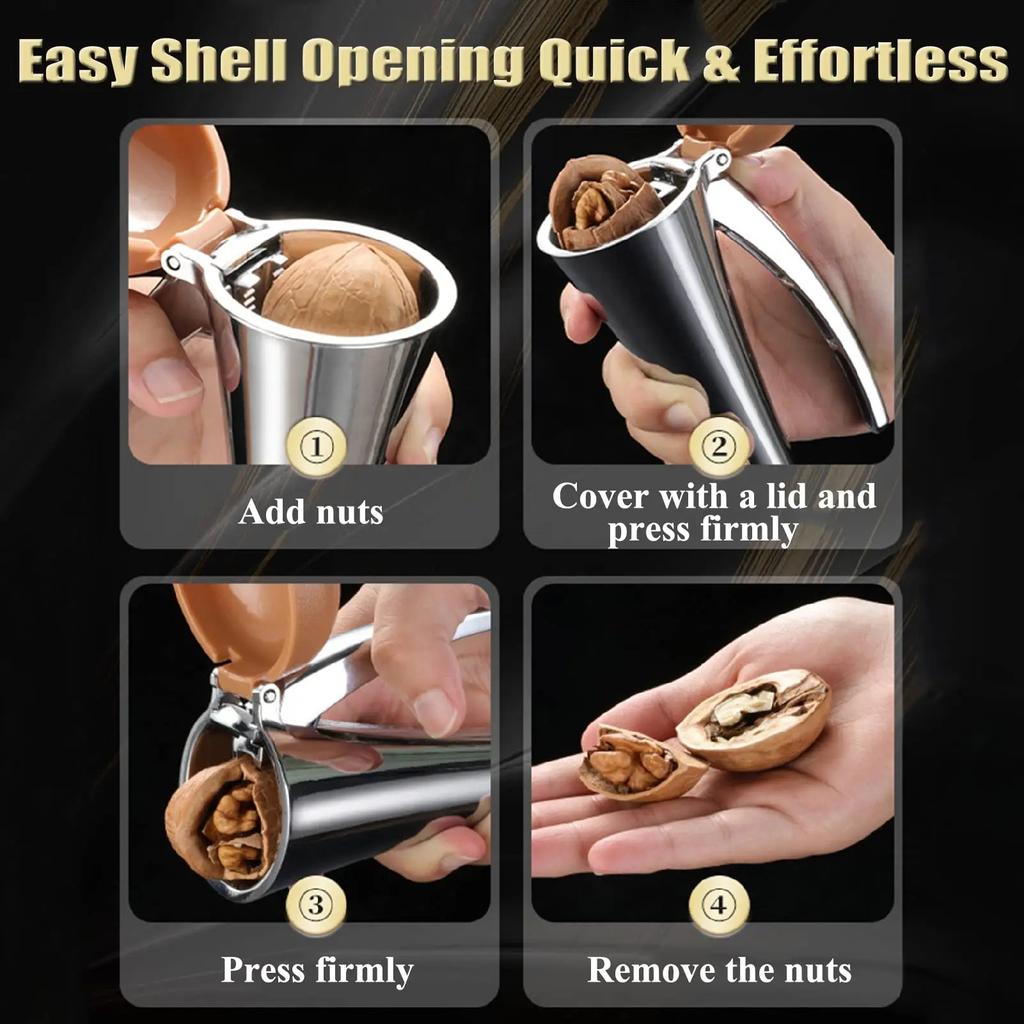 Многофункциональный зажим для ореха, трещина, миндаль, грецкий орех, лесной орех, фундук, орех, кухонный щипец для орехокола, трещина, фундук, кухонные принадлежности