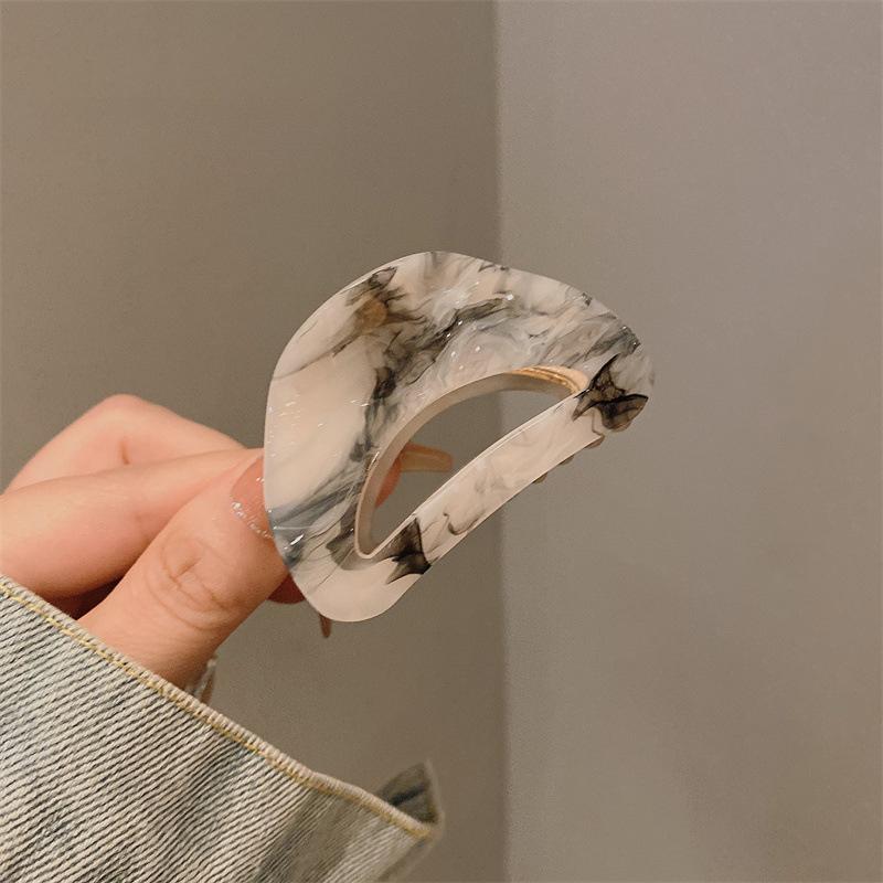 Модные заколки для волос для женщин 6 см красивые полые металлические заколки для волос корейские популярные аксессуары для волос