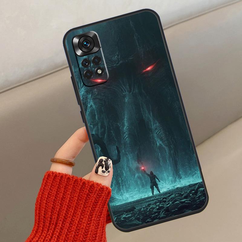Чехол в стиле Мифов Ктулху для Xiaomi Redmi Note 13 12 11 10 14 15 Pro Plus Чехол для Redmi 15C 14C 10C 12C 13C 15