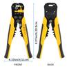 Cable Cutter of Crimping Pliers Adjustable Automatic Wire Stripper Multifunctional Wire Stripper Tool Household Electrician
