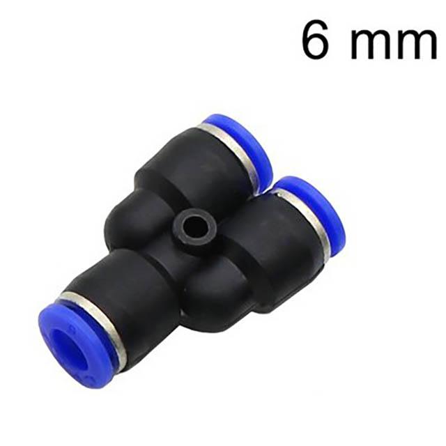4/6/8/10/12/14/16mm Interface Slip-Lock Y Shape Quick Connector Garden Irrigation Water Pipe Coupling Pneumatic Pipe Fitting 5Pcs