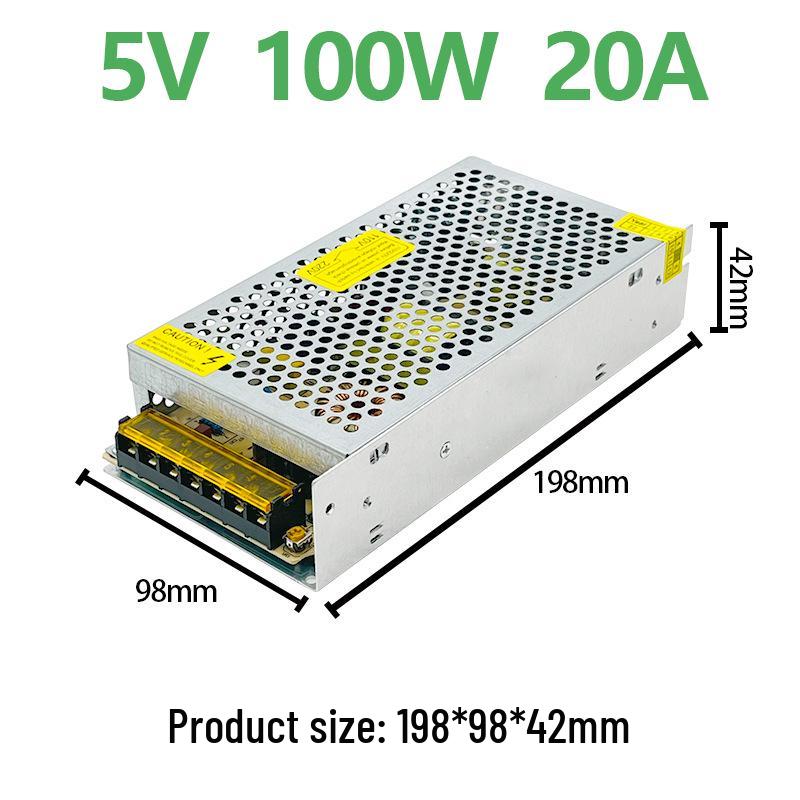 Импульсный источник питания 220 В на 24 В постоянного тока 15 А со светодиодным дисплеем, трансформатор 5 В/12 В
