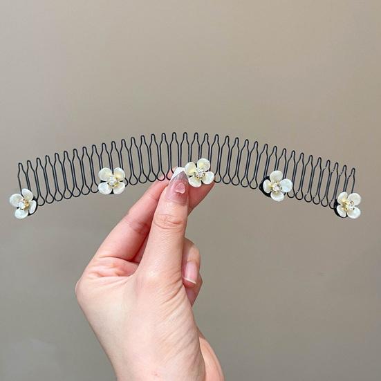 U-образный фиксатор для отделки волос, волнистая расческа, U-образная заколка для волос, металлическая проволока, расческа для волос, мини-держатель для челки, инструмент для укладки, невидимая прическа, аксессуары для волос