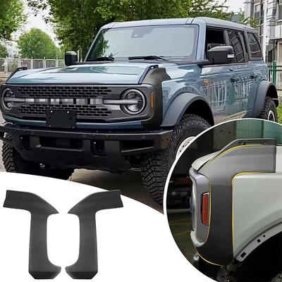 Для 20212024 2024+ Ford Bronco 2/4 двери передний угол край кузова броня автомобиля внешние аксессуары детали