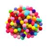 Funny Cat Interactive Teaser With Plush Ball Training Toy Creative Kittens Mini Pompoms Games Toys Pet Accessories Cat Supplies