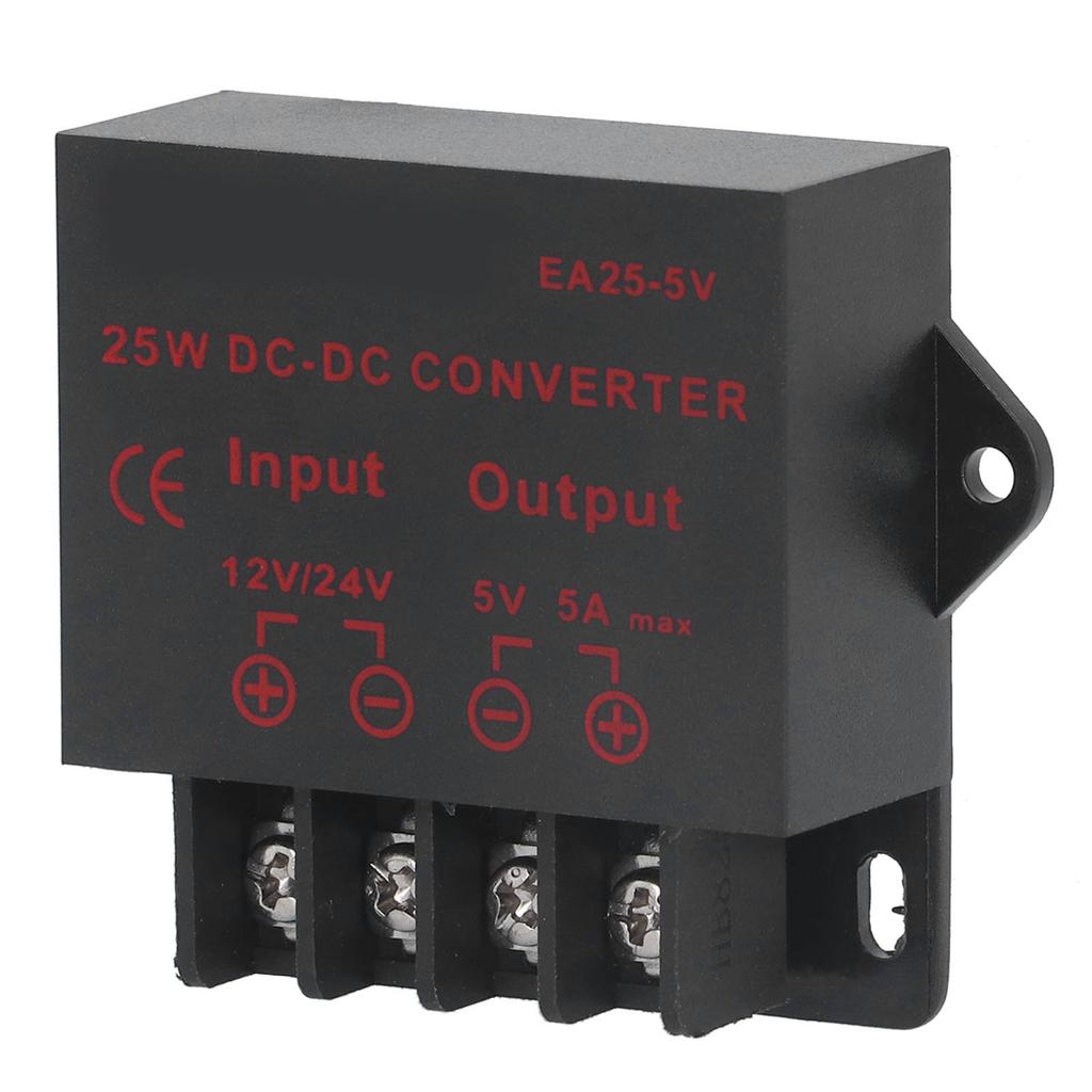 Преобразователь напряжения постоянного тока 12 В 24 В до 5 В 5 А Блок питания Регулятор Трансформаторный модуль