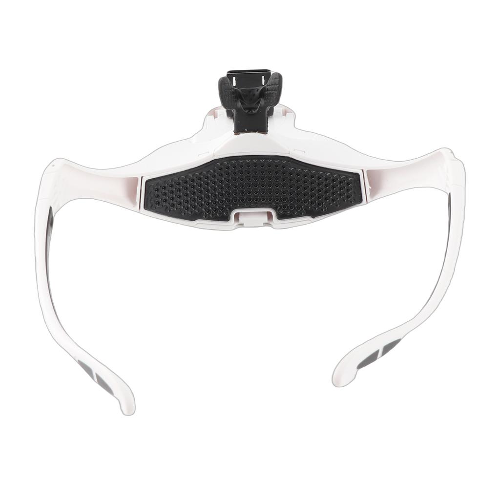 5 Lens 1.0X 3.5X Adjustable Bracket Headband Glasses Magnifier Loupe with 2 LED Lights Goggles Magnifying Tool