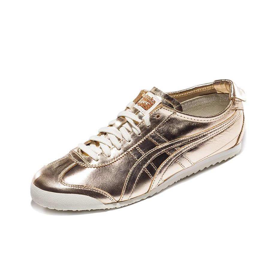 ONITSUKA TIGER Mexico 66 Удобная спортивная прочная дышащая низкая повседневная обувь Унисекс кроссовки Медь D6G1L-9595