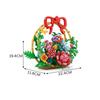 Creative Simulation Of Flower Bonsai Flower Basket Tabletop Decoration Building Blocks Bricks Toys Gifts