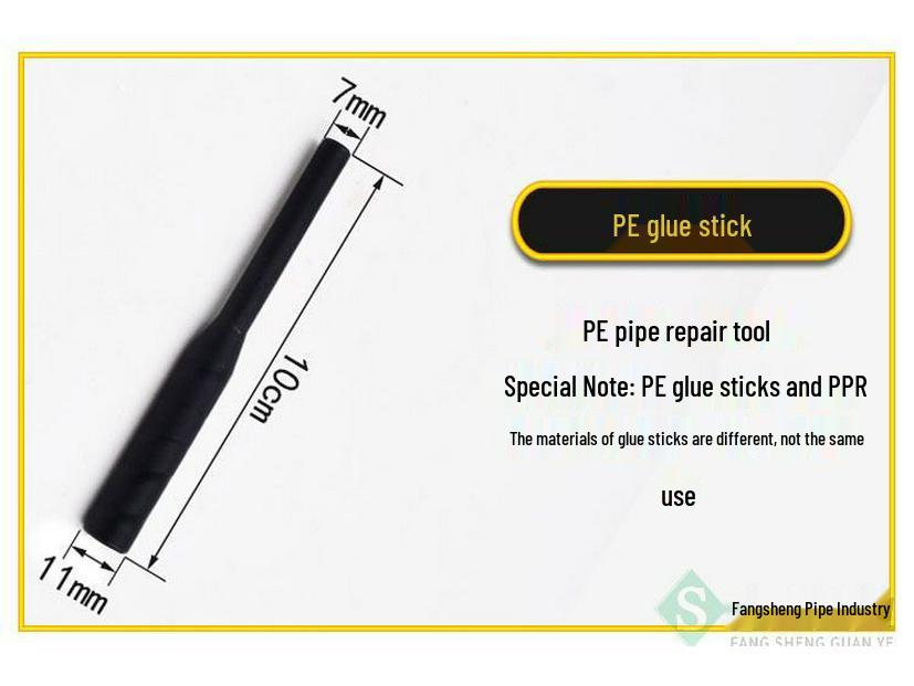 Инструмент для ремонта водопроводных труб ПЭ: Машина для герметизации швов горячим расплавом со сварочной головкой PPR и клеевым стержнем PERT