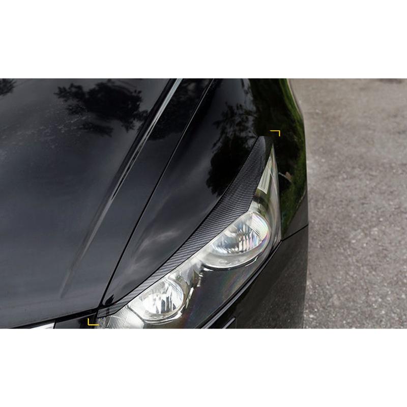 Для Honda Accord 8-го поколения 2008 2009 2010 2012 2013 Накладка на фары автомобиля из углеродного волокна, накладка на веко фары, внешний аксессуар