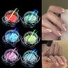 Beauty Nail Ice Transparent Naked Color Powder Aurora Powder Nail Fantasy Mermaid Mirror Flour Magic Mirror Powder