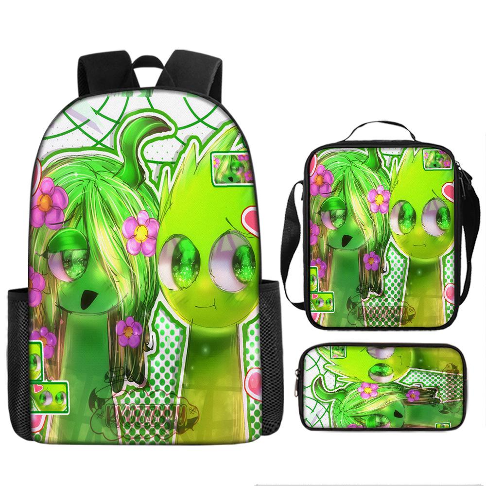 Рюкзак Sprunki Rhythm Box для начальной школы, третий и четвертый классы, легкий студенческий школьный рюкзак