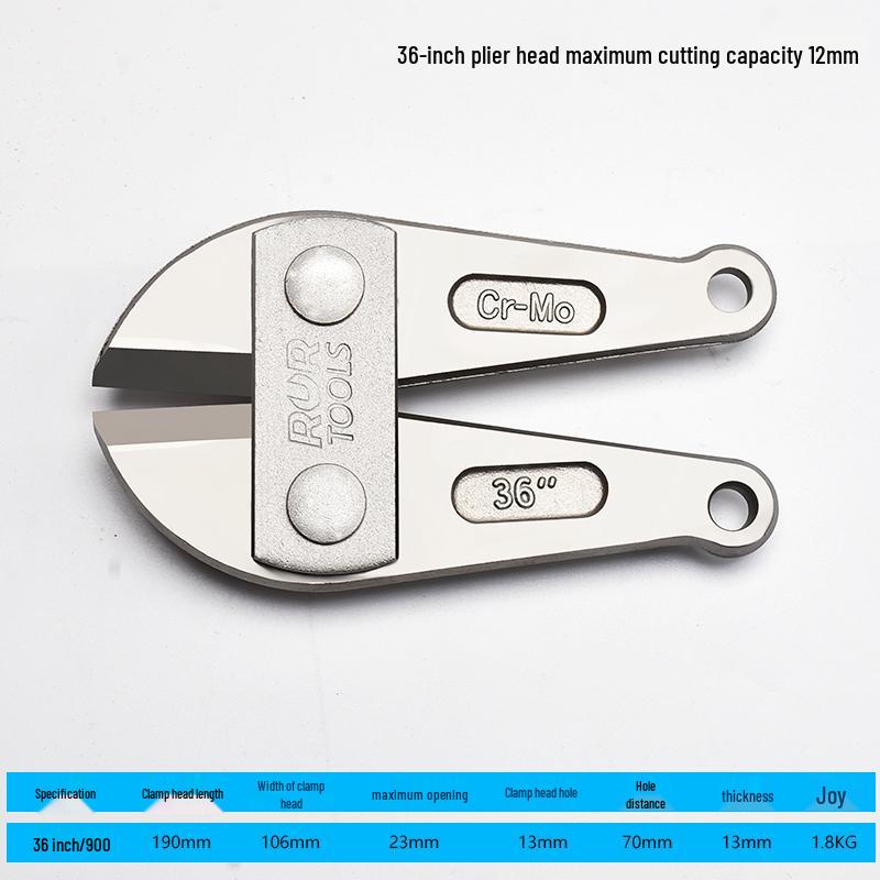 Кусачки для проволоки с высоким рычагом «Орлиный клюв» - Экономящие усилия плоскогубцы для арматуры, стали и железной проволоки