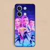 Чехол для телефона KPOP Hunter Girls для Xiaomi Redmi Note 14 13 12 11 S Pro Plus 4G 5G Защитный роскошный красивый чехол с цветной печатью