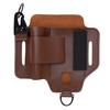 Leather Multitool Sheath Multifunctional Portable Leather Tool Pouch Organizer for Camping Outdoor