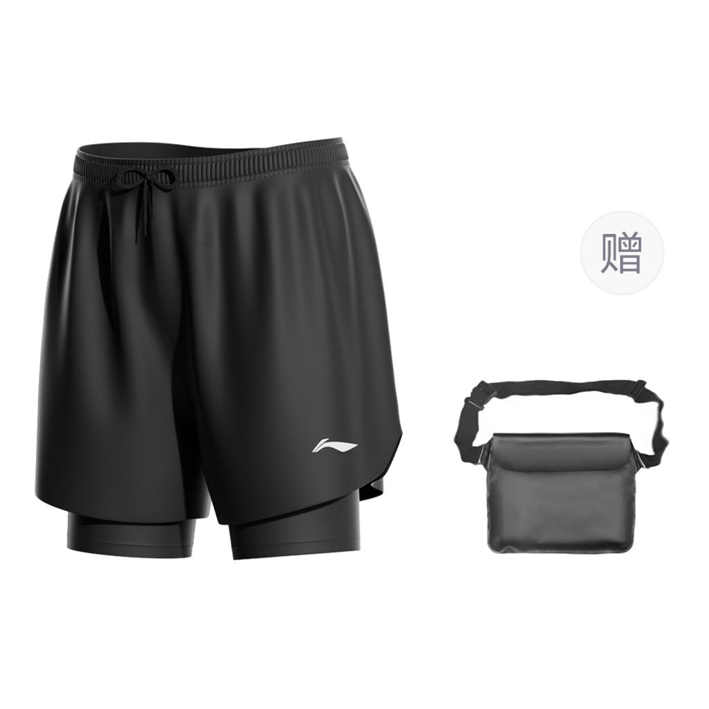 Спортивные шорты Li Ning Унисекс Черные AAPR505-1