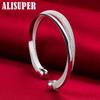 925 Sterling Silver Fashion Jewelry Large Reticulated Bracelet Jewelry
