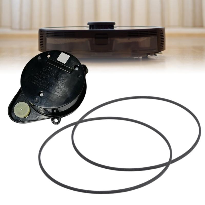 2 шт. Запасные резиновые ремни для робота-подметальщика DE55/DE53/DN55 Длина в сложенном виде 10 см Гибкие