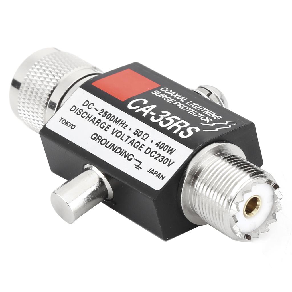 Разрядник для антенны Walkie Talkie Радиоповторитель Антигромовая антенна Сетевой фильтр(CA35RS(ММ в МФ) )