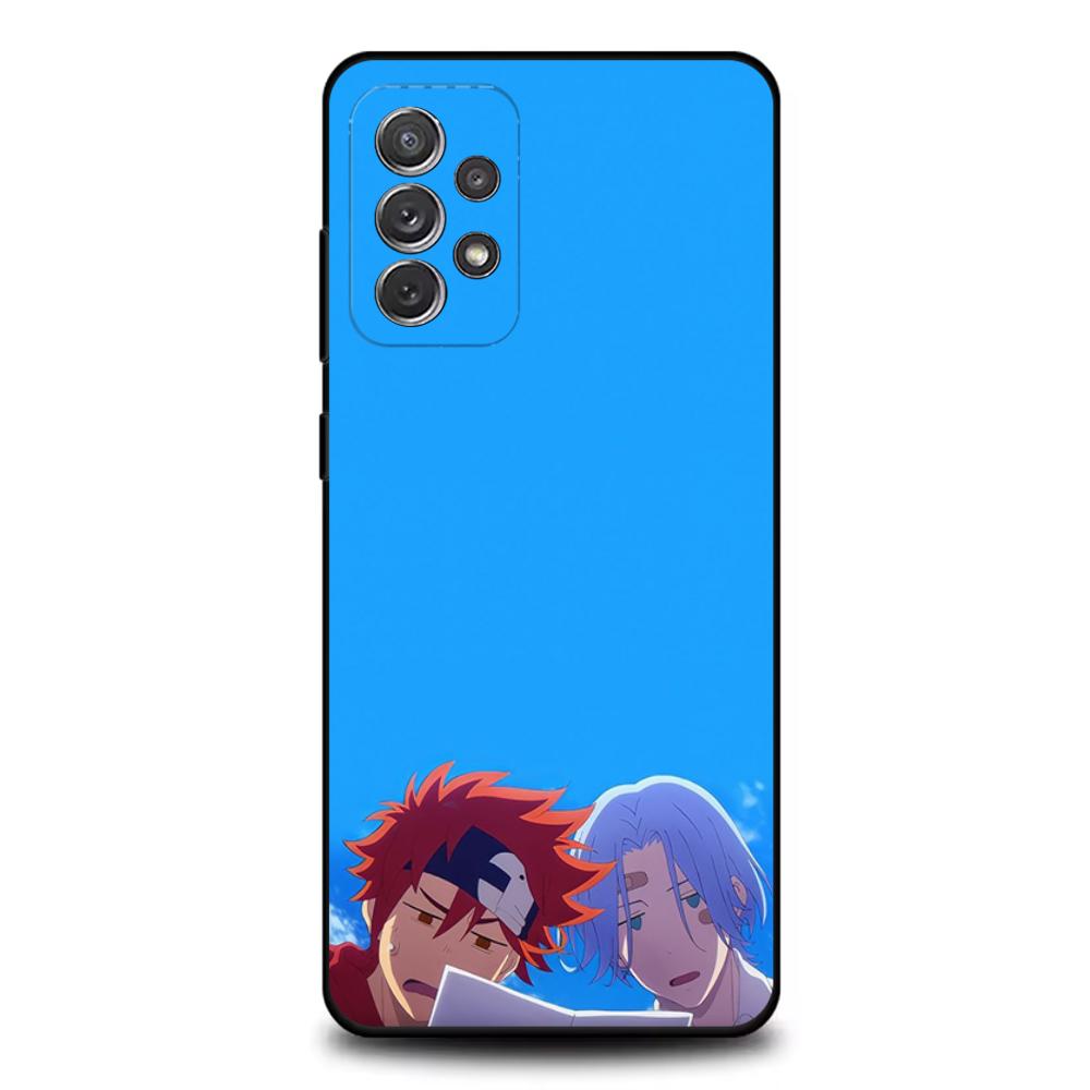 1 шт. Аниме SK8 The Infinity Чехол для телефона Samsung S25,S24,S21,S22,S23,S30,Ultra,S20,Plus,Fe,Lite,Note,10,9,5G Черный Чехол