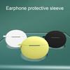 Мягкий силиконовый защитный чехол для беспроводных наушников-вкладышей, совместимых с Bluetooth, с карабином для Huawei