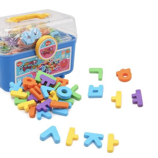 B&C Iwa Tong Magnetic Puzzle Comprehensive Play Set, 117 Pieces, 1 Set, Korean Popular Puzzles