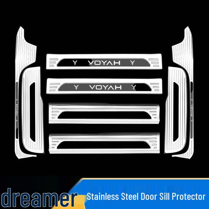 Нержавеющая сталь, защита порогов от царапин для Voyah Dreamer 2022-2025