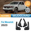 4x Front & Rear Mud Flaps Splash Guards Splashguards for Ford Maverick 2022 2023