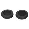 FYZ‑203 70MM Universal Ear Cushions Replacement Headset Ear Pads Cover L R LetteringBlack