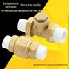 PPR Brass Hot Melt One-Way Check Valve for Water Pipes