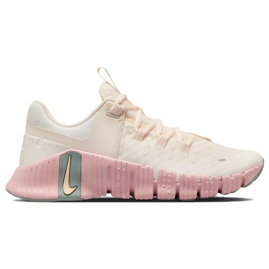 Nike Free Metcon 5 Женские кроссовки Pale Ivory Ice Peach Розовые светло-серебристые слюдяно-зеленые DV3950-102