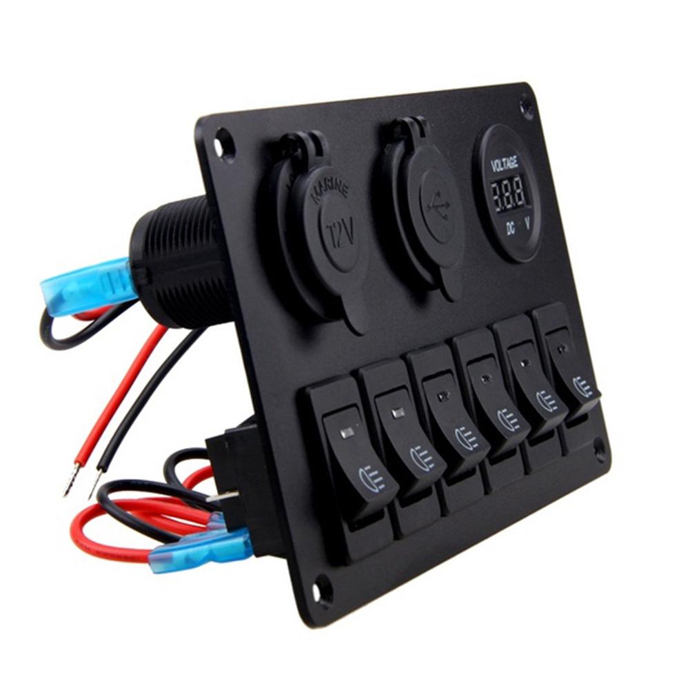 Car Circuit Board Display Gang Marine Boat Switch Control