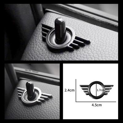 1 шт. Металл для Cooper One S F55 F56 F57 F60 R55 R56 R57 Countryman Штифт замка двери автомобиля Эмблема крыла Значок Наклейка