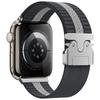 Nylon Watch Band for Apple Watch Series 10 Ultra 9 8 7 SE 6 5 4 3 2 1 46mm 49mm 45mm 44mm 42mm Stripe Design Parachute Buckle Strap