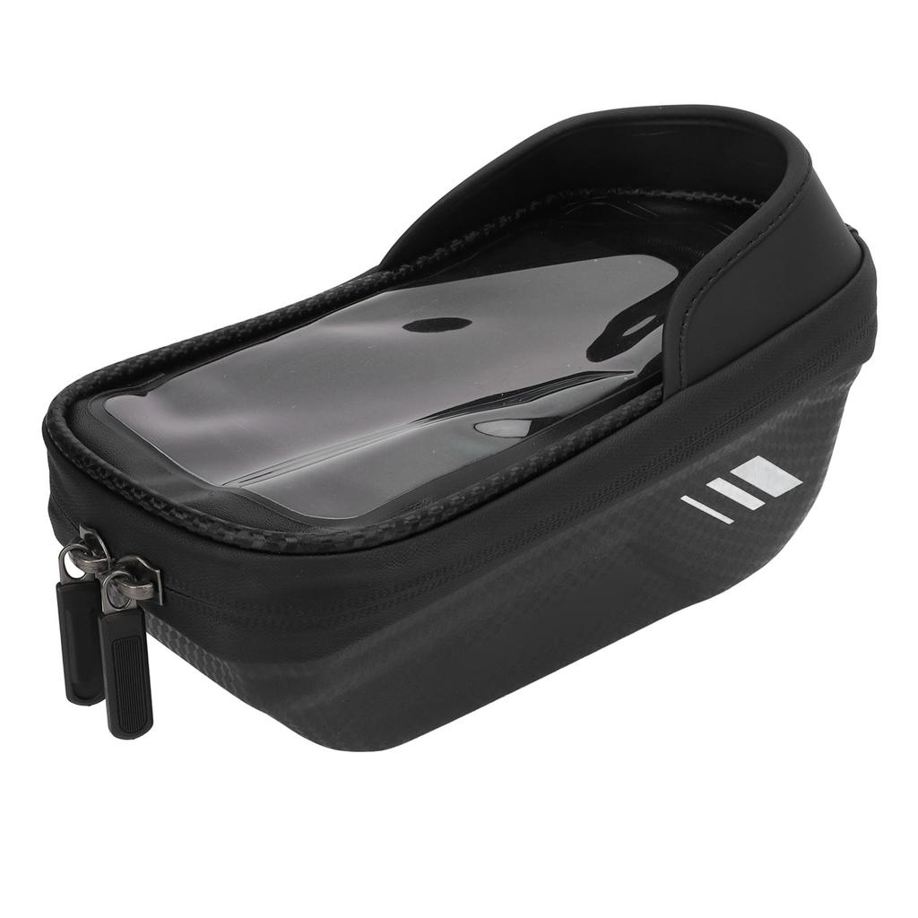 Bike Phone Bag EVA TPU Durable Sun Visor Waterproof Zipper Sensitive Touch Screen Bike Phone Holder