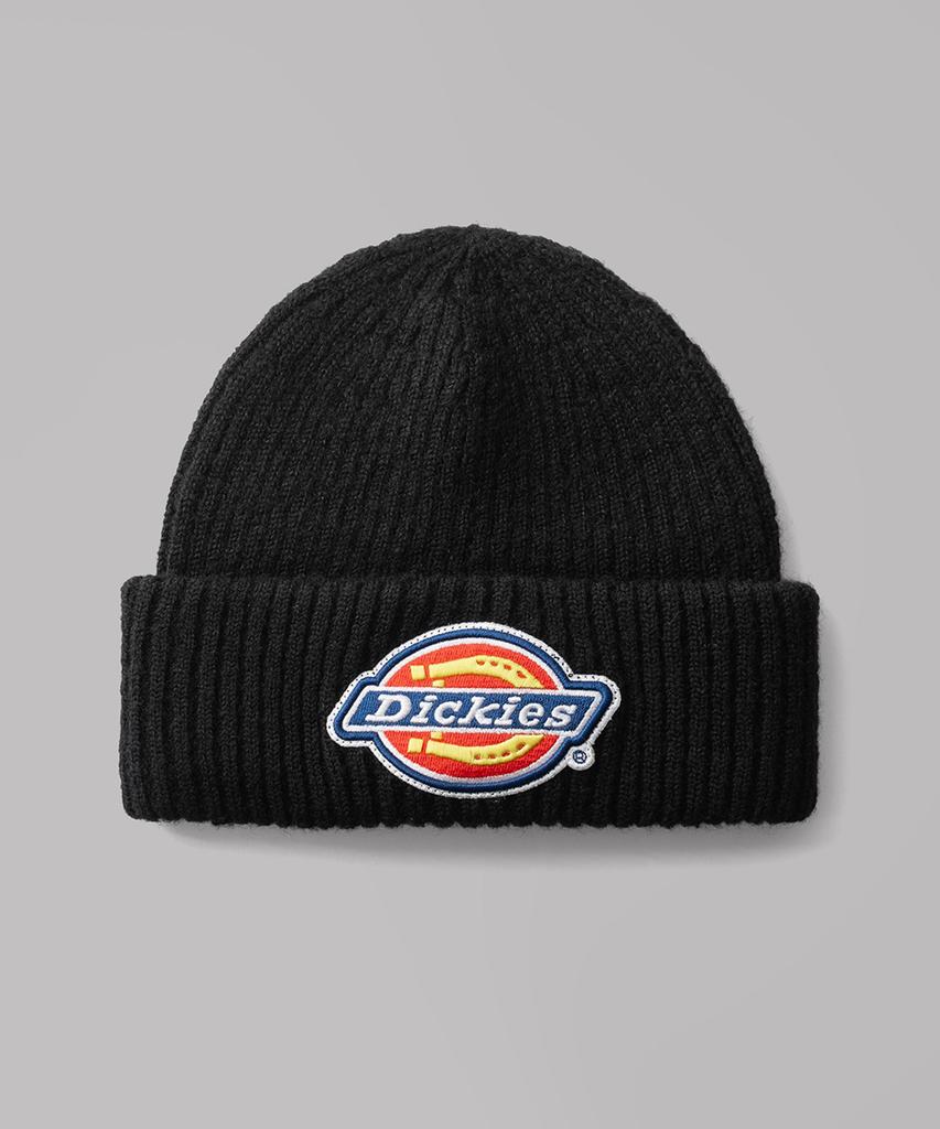 Dickies Черная шапка с логотипом-деревом из мохера