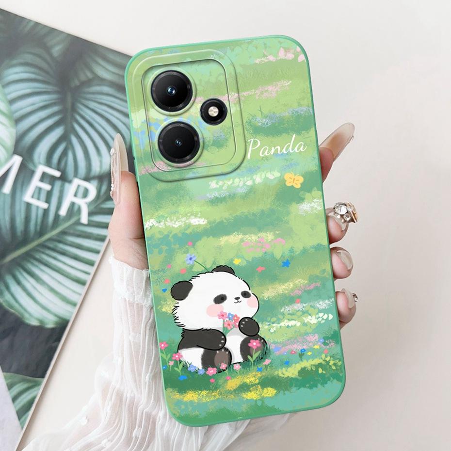 Защитная крышка для объектива для Infinix Hot 30i 30 Hot30 Play NFC Милый печатный мягкий силиконовый чехол для телефона для Infinix Hot30i 30 30Play 4G