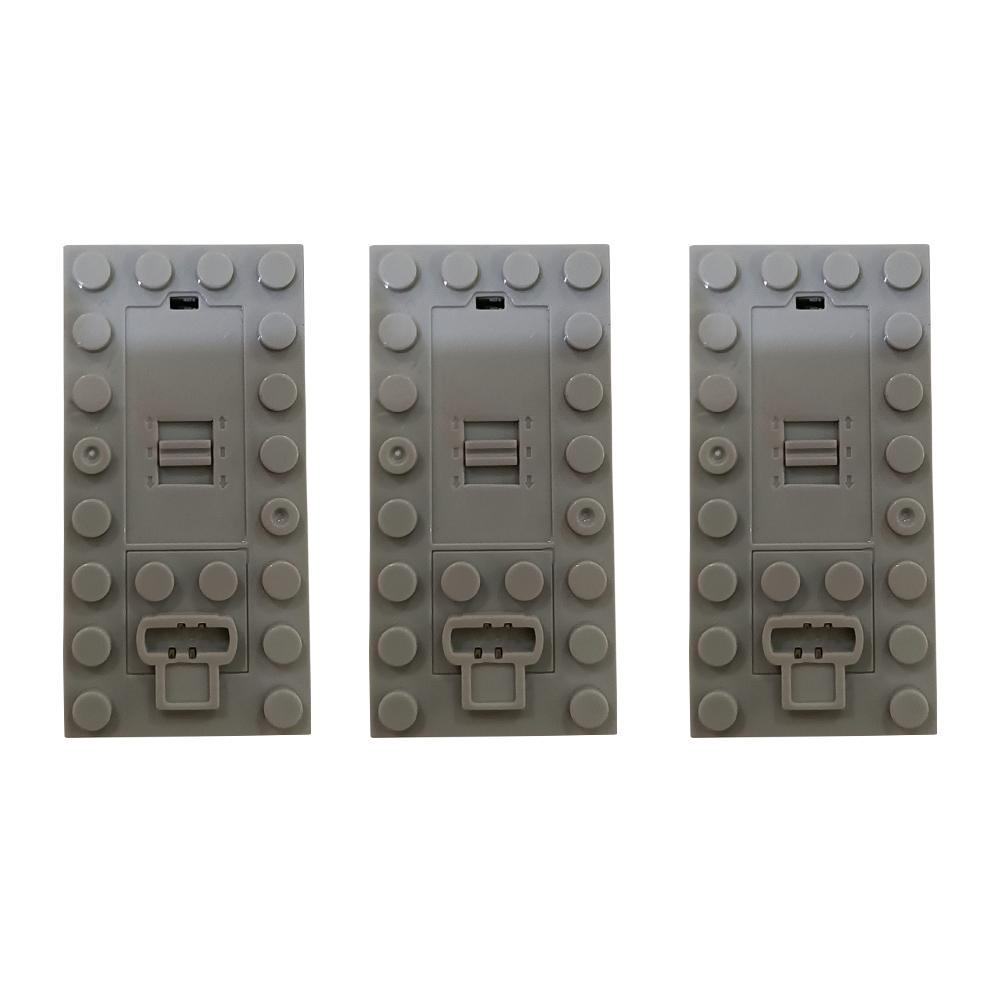 3 Piece Technic Power Functions Aaa Battery Box For Lego Motor Moc