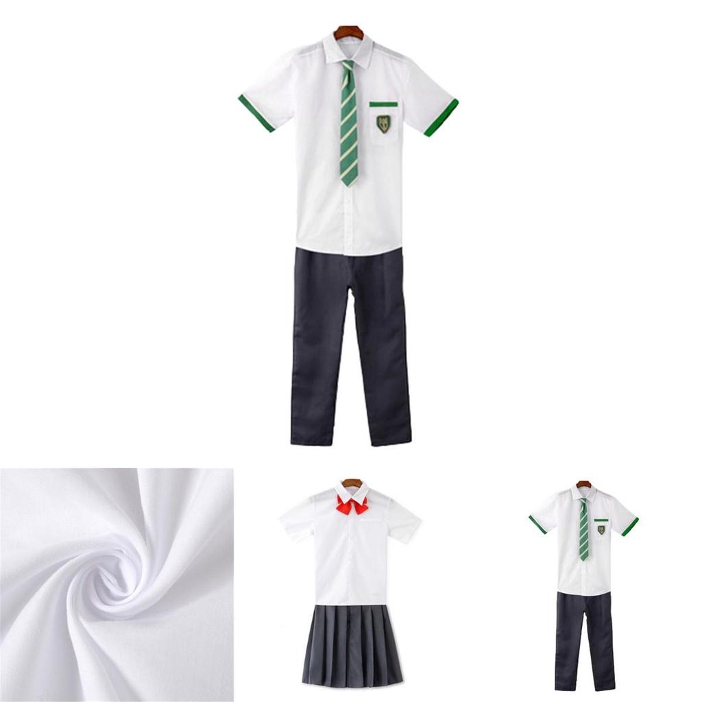 Изысканный костюм для косплея Your Name Tachibana Taki и Miyamiu Mitsuha, идеально подходящий для любителей аниме
